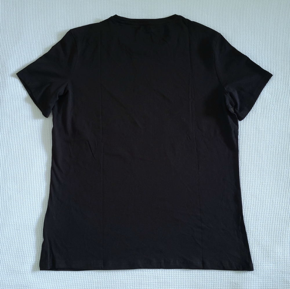 Guess❓Black🖤 Leopard🐆 Print Graphic Tee👕 - NWT - Picture 2 of 10